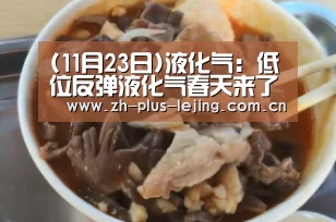 (11月23日)液化气:低位反弹液化气春天来了?【乐竟体育游戏】(图1) 乐竟体育游戏